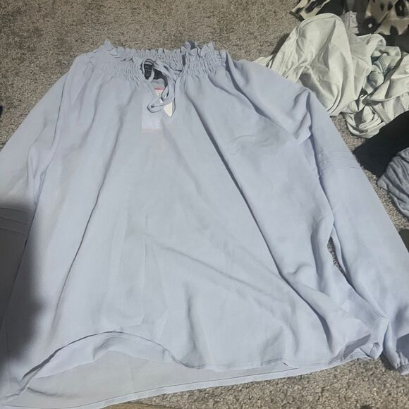 NWT Social Standard by Sanctuary Tallie Peasant Top - Picture 10 of 15